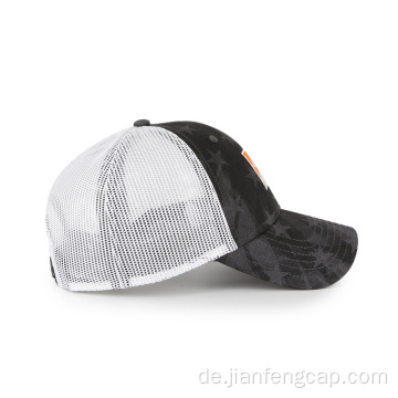 6 Panel Stickerei Trucker Sporthut